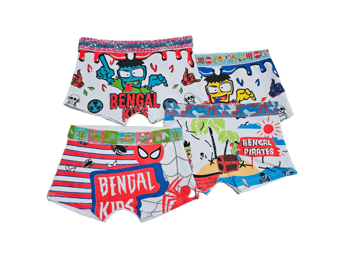 801-BOXER DE NIÑO ESTAMPADO