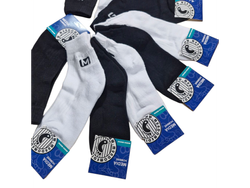 9020-MEDIAS TENNIS LISAS HOMBRE C/TOALLA