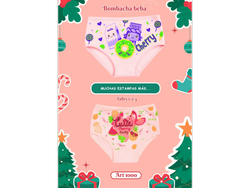 1000-BOMBACHITAS DE BEBE CHERRY ROSAS