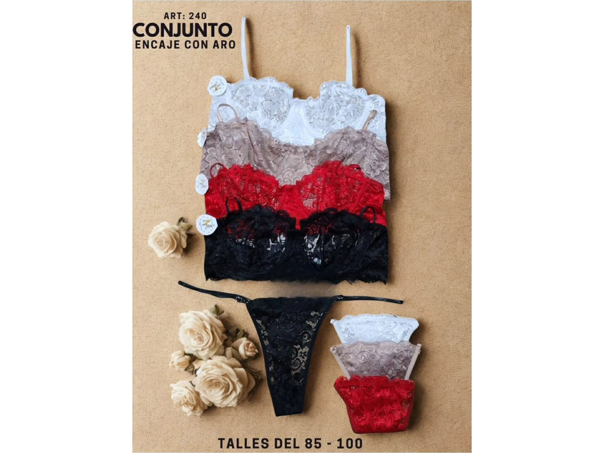 240-CONJUNTO DE ENCAJE CON ARO