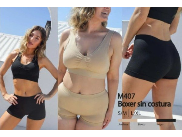 M407-BOXER FAJA S/COSTURA
