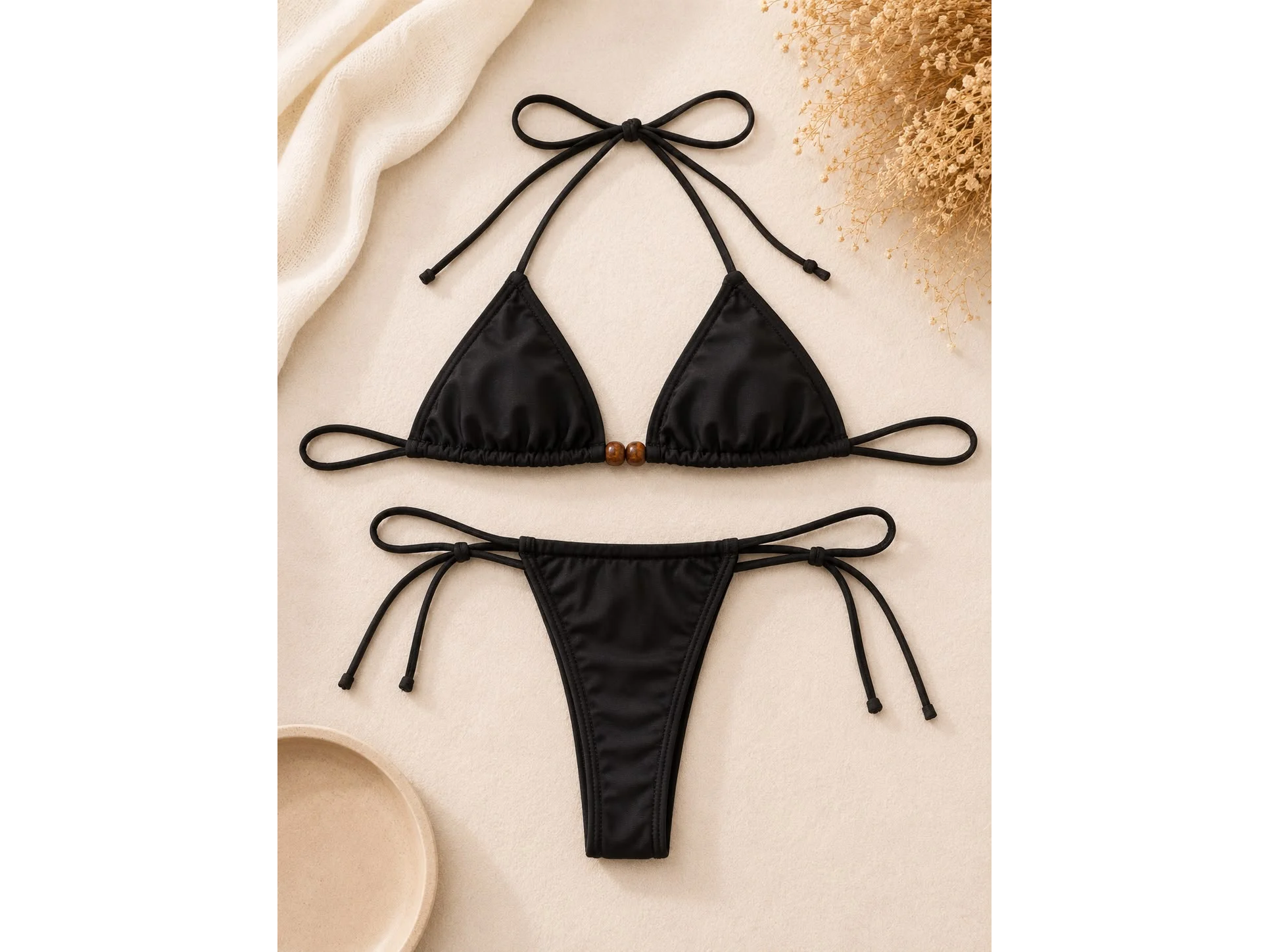 2055-BIKINI TRIANGULO CON TIRAS