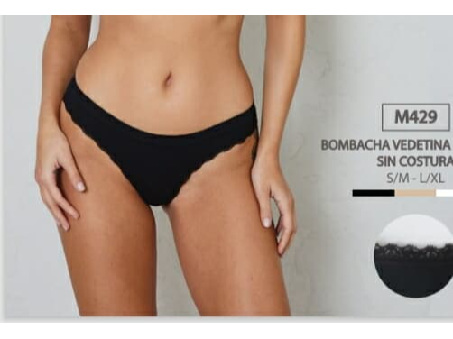 M429-VEDETINA PUNTILLA SIN COSTURA