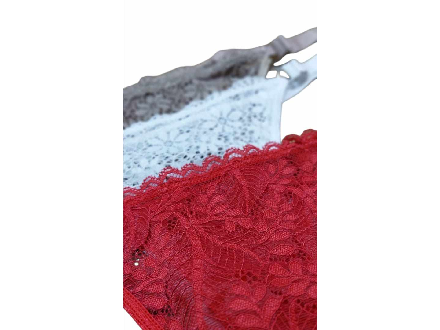 1014-COLALESS REGULABLES ENCAJE C/CAJITA