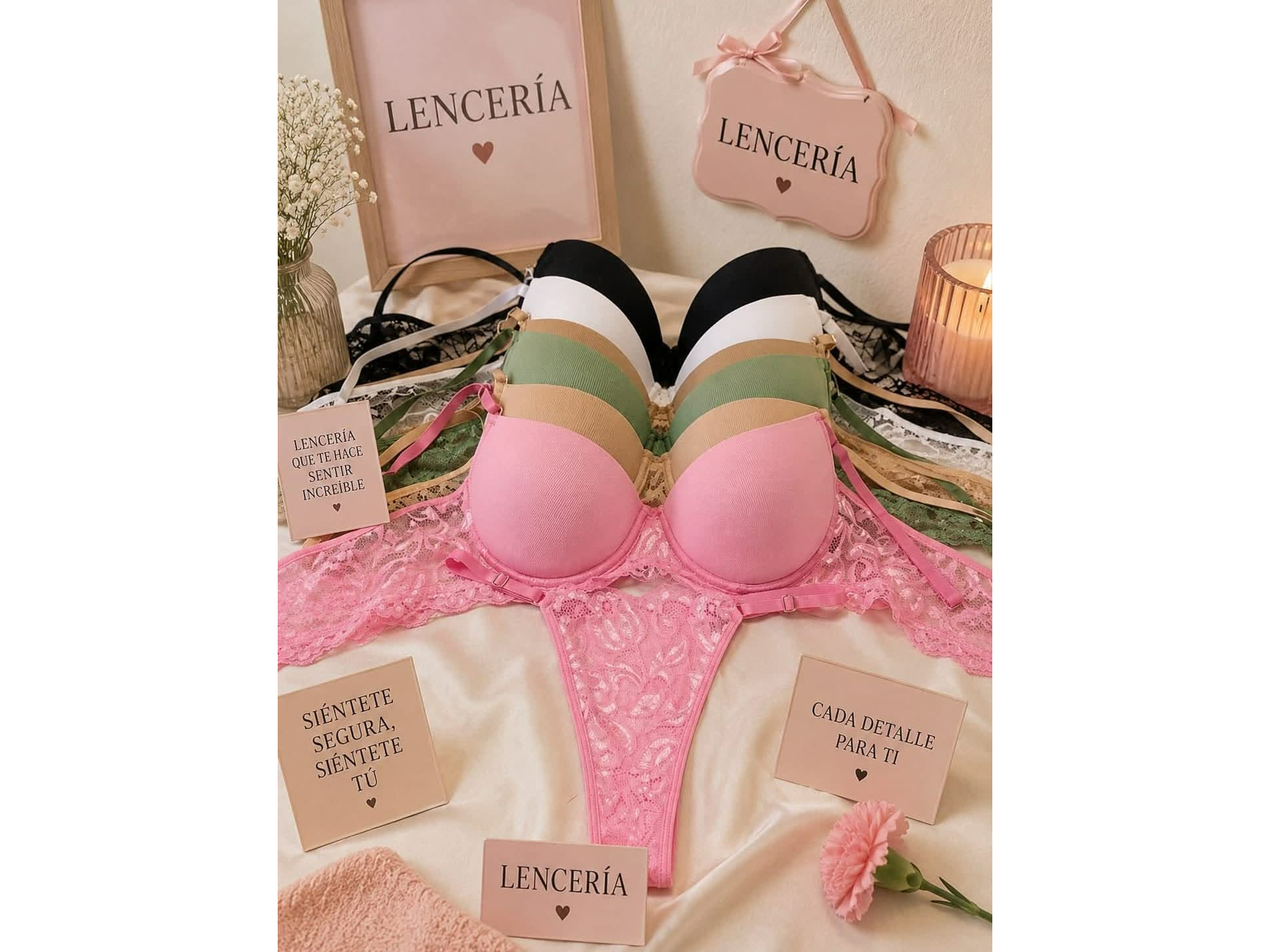 15J/6-CONJUNTO TAZA SOFT MORLEY CON ENCAJE
