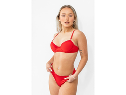 15JR-2 CONJUNTOS ENCAJE ROJO OFERTA X 2