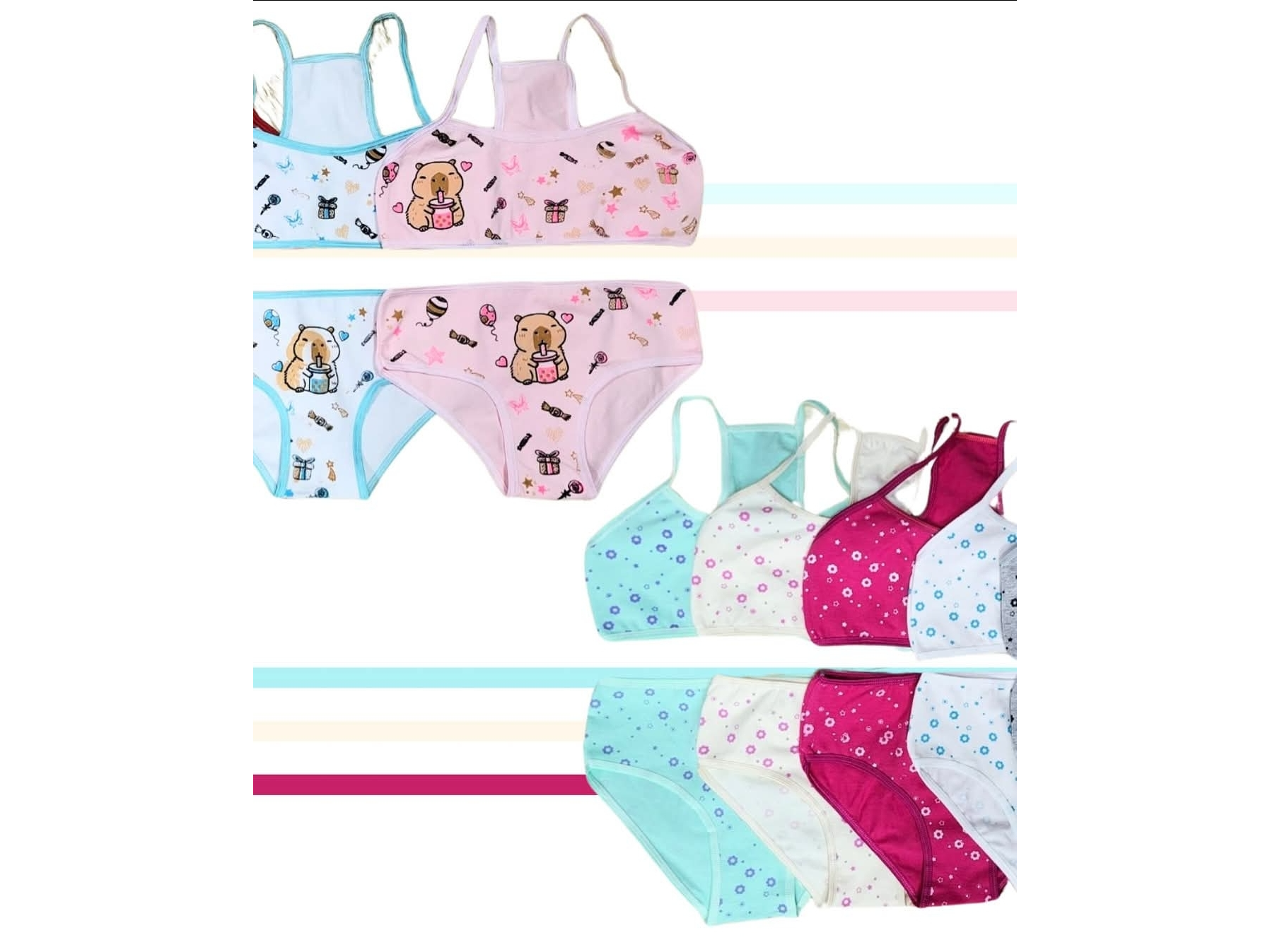 100E-CONJUNTITO DE NENA ESTAMPADO