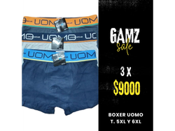 UOEO-BOXER UOMO PACK X 3 ESPECIAL