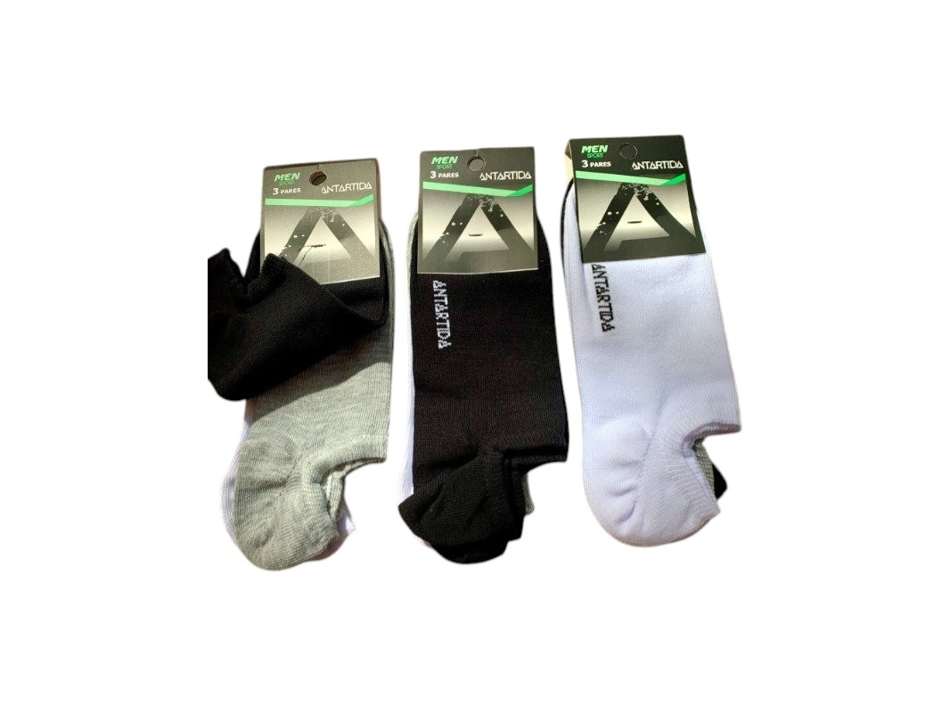 7159-MEDIAS INVISIBLES LISAS HOMBRE