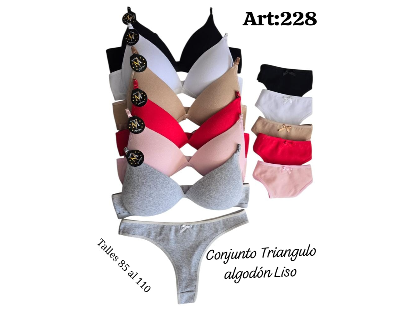 228-CONJUNTO TRIANGULO SOFT ALGODÓN