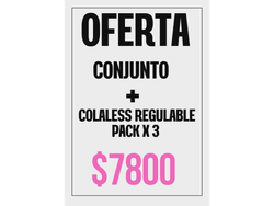 OFERTA- 1 CONJUNTO TAZA SOFT MICROFIBRA + PACK DE 3 COLALESS