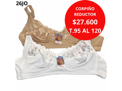 26JO-CORPIÑO REDUCTOR C/PUNTILLA X DOCENA