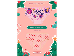 1010-BOMBACHITAS JUVENIL CHERRY ROSAS