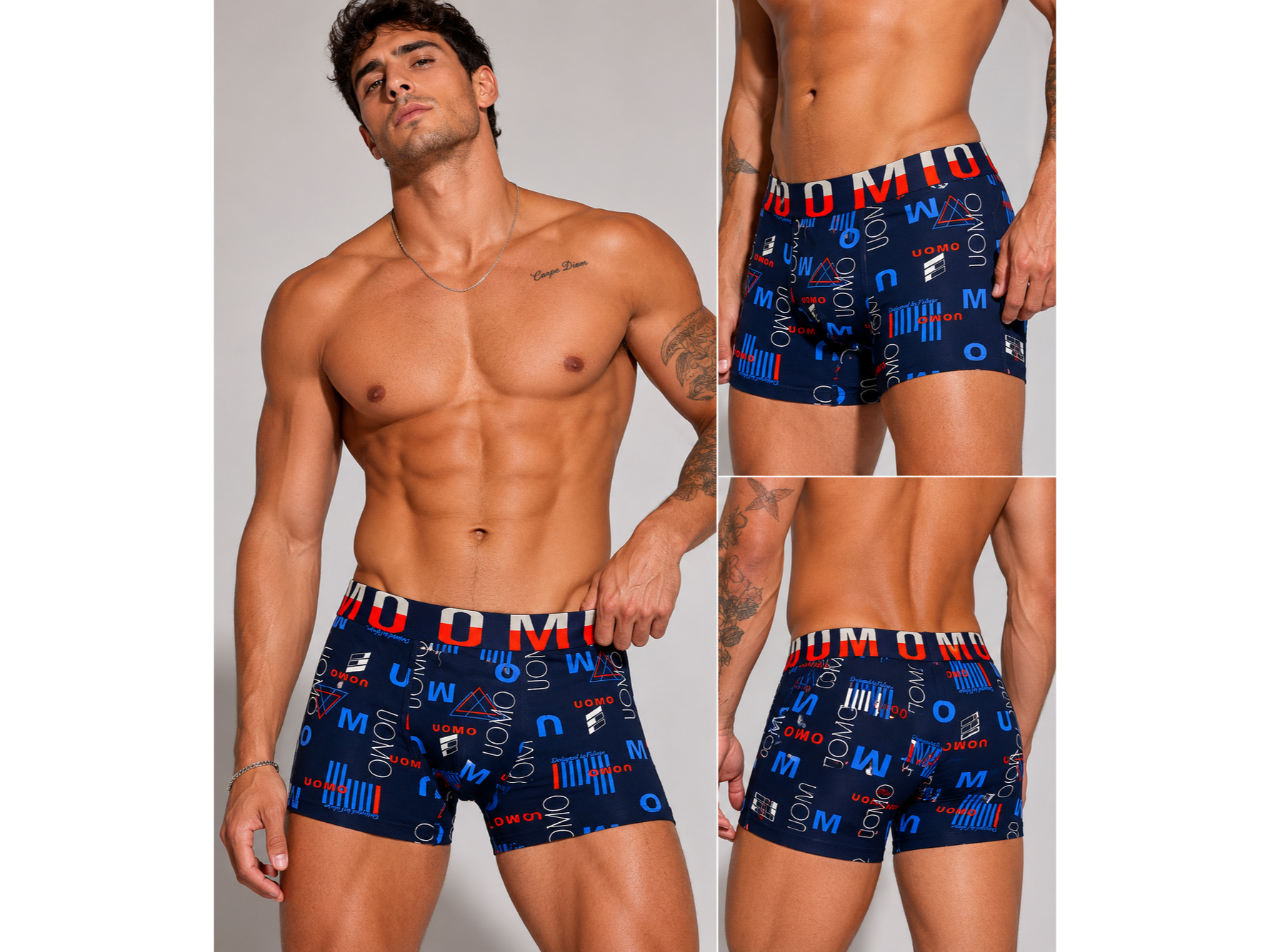 UOO-BOXER UOMO PACK X 3 de Gamz Lenceria