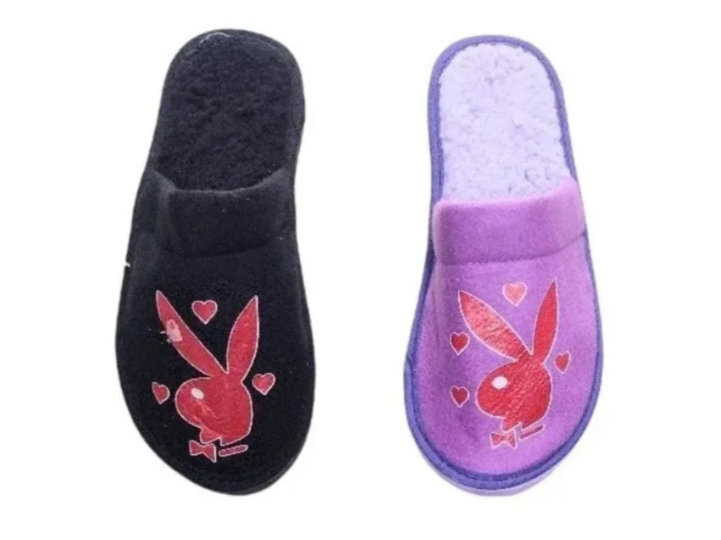821-PANTUFLAS DAMA CORDERITO ESTAMPADA