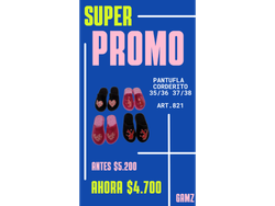 821-PANTUFLAS DAMA CORDERITO