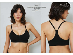 M420-CORPIÑO SIN COSTURA BRETEL FINO ESPALDA CRUZADA