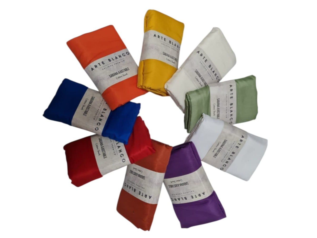 ABJ-SABANAS AJUSTABLES 2 1/2 PLAZAS LISAS