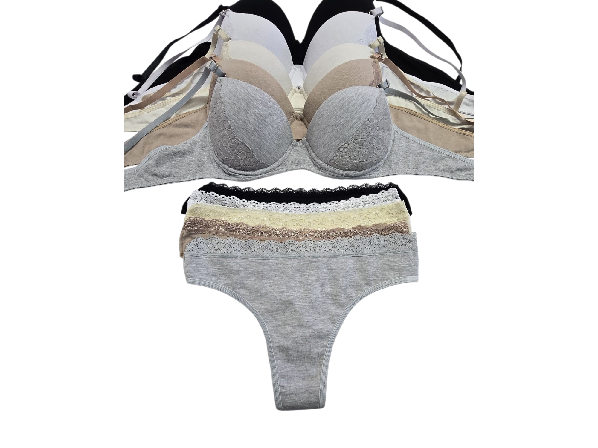 15J/12-CONJUNTO TAZA SOFT PUNTILLA
