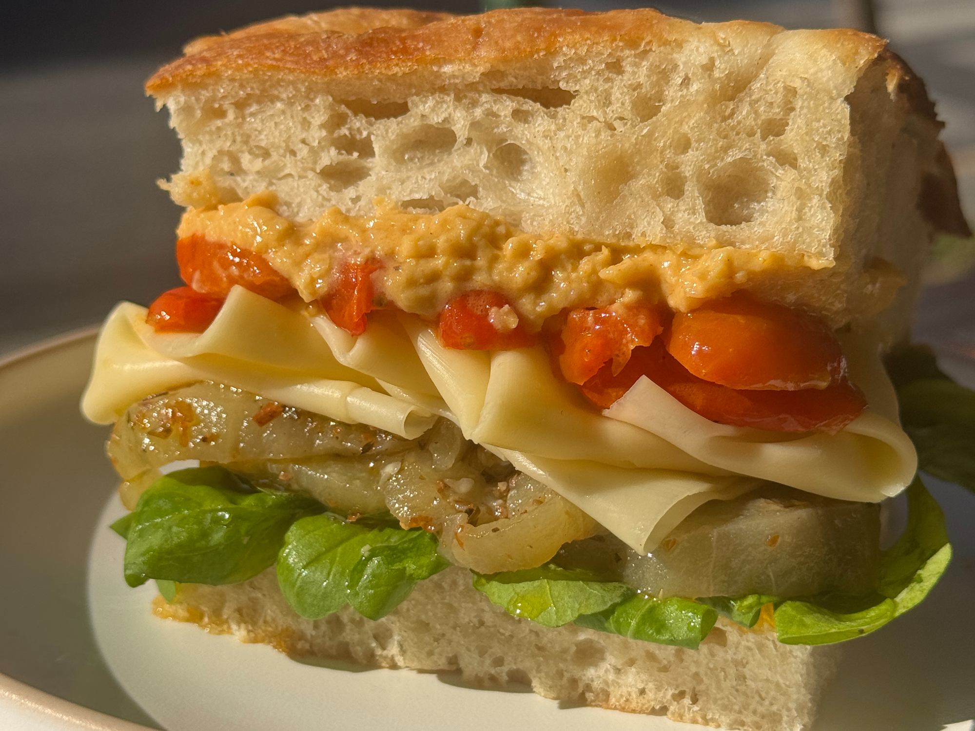 1/2 berenjenas (veggie)