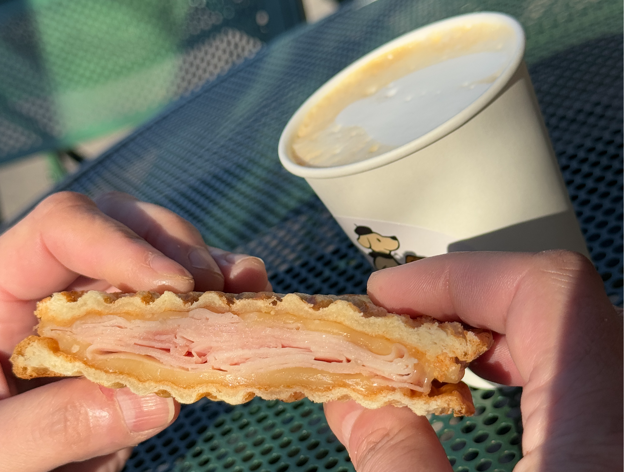PROMO - cafe mediano + prensado de jamón y queso