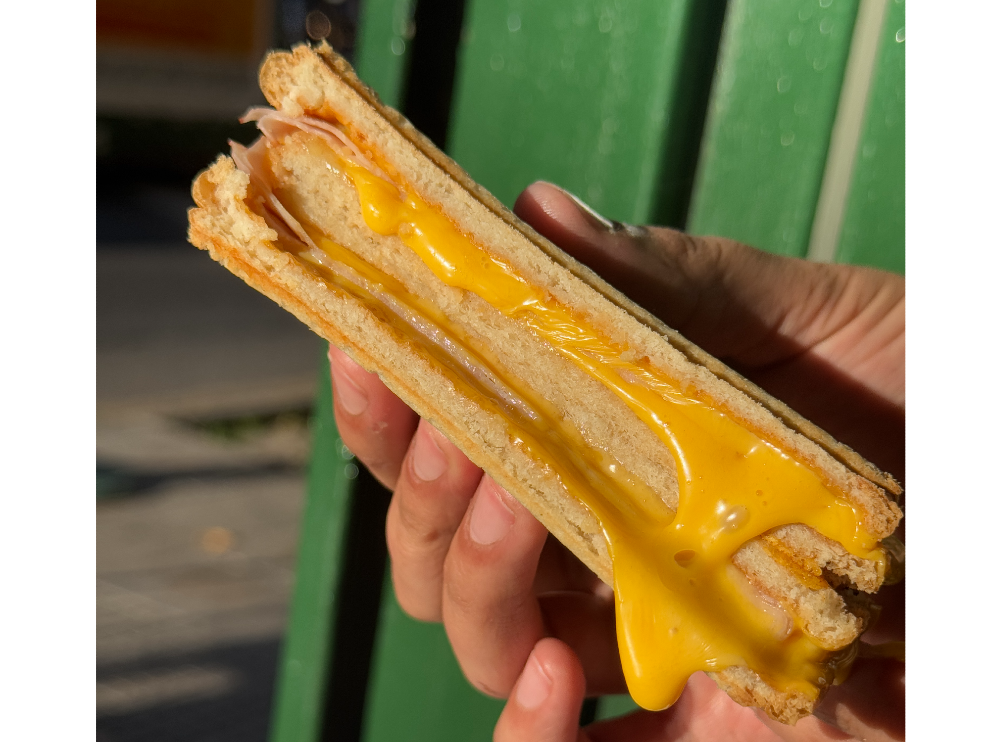Prensado de lomito y cheddar