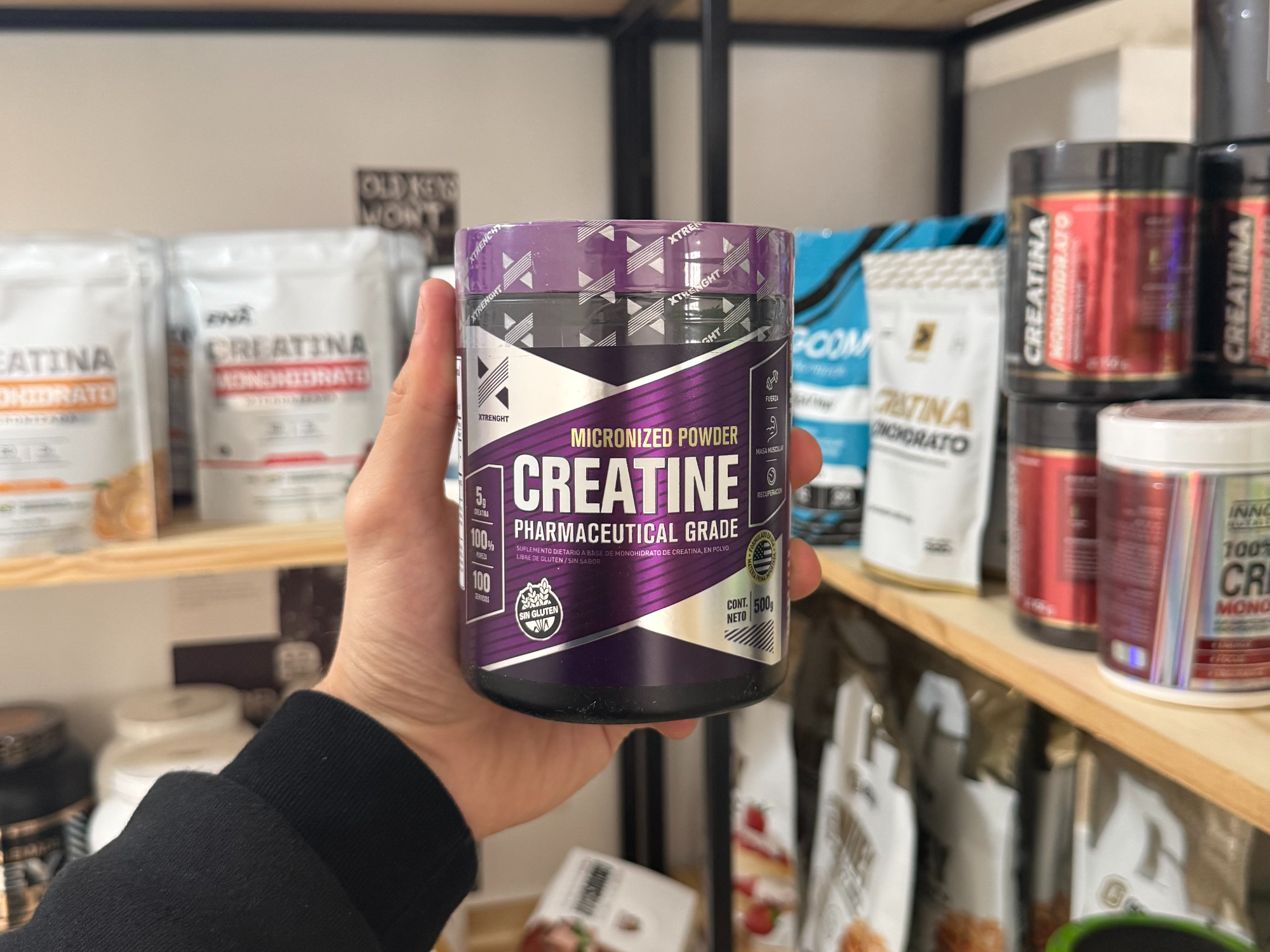 CREATINA MICRONIZADA - 500G - XTRENGHT