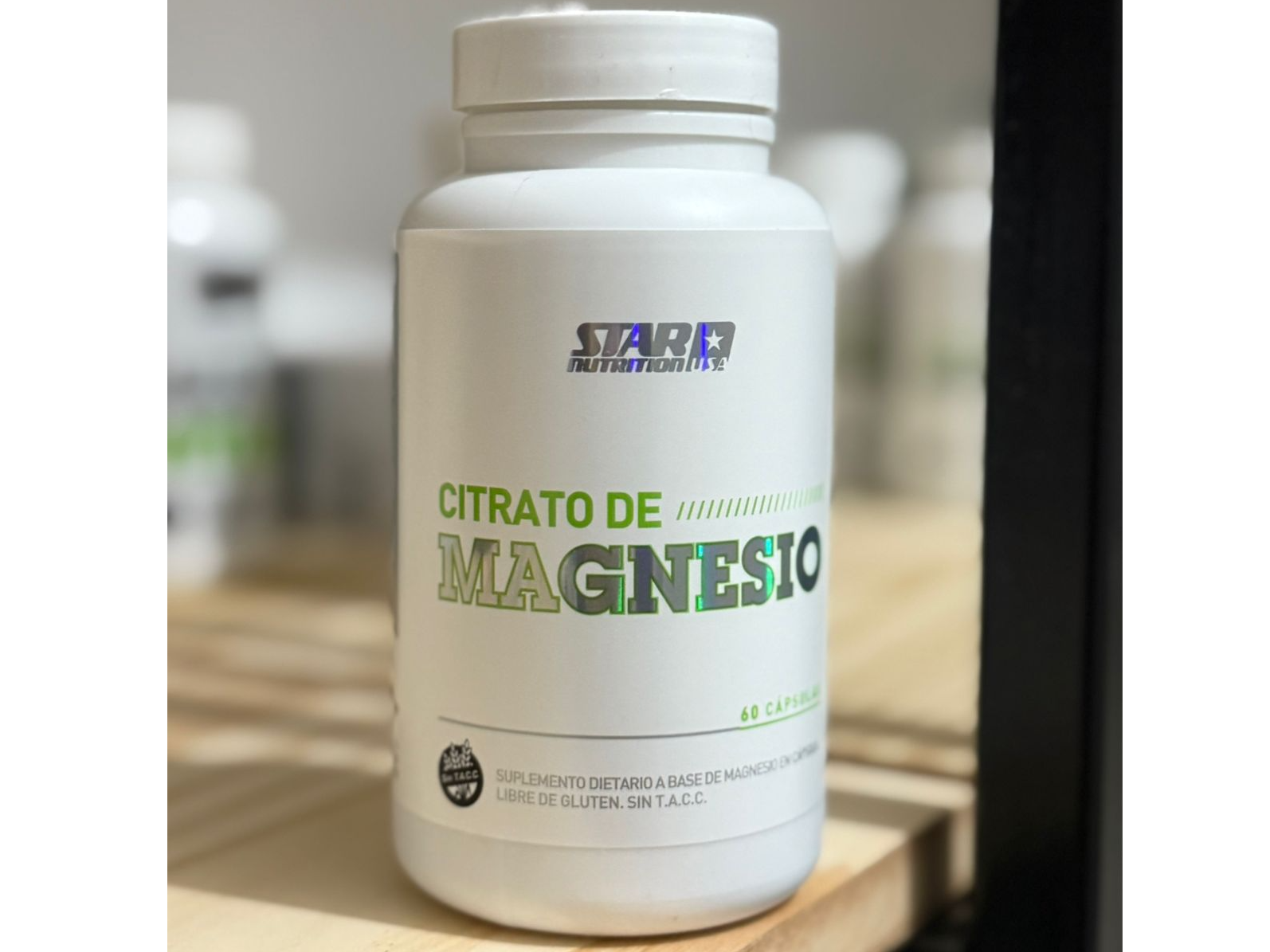 CITRATO DE MAGNESIO 60 CAPSULAS - STAR NUTRITION de GRIND SUPLEMENTOS