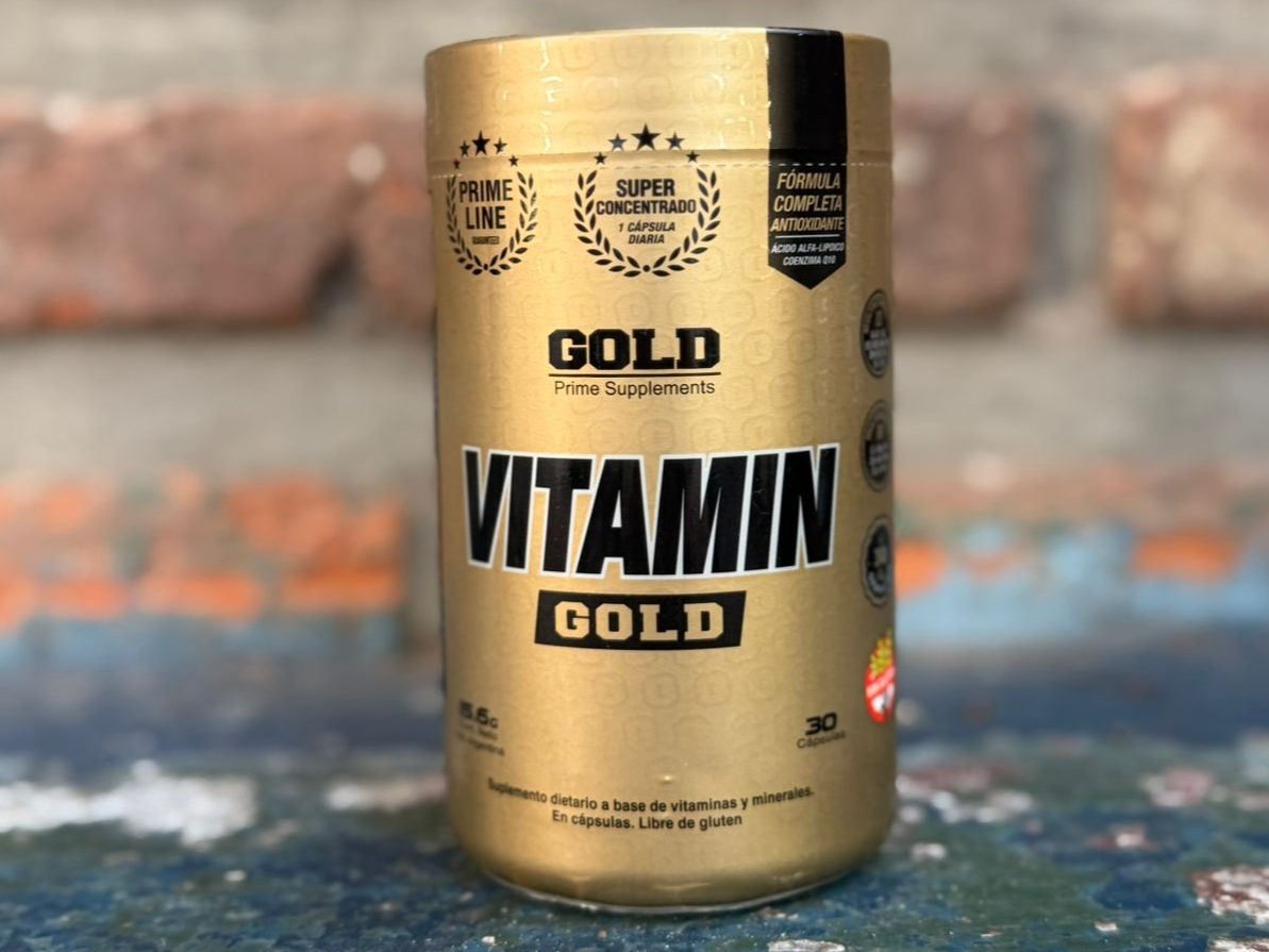 VITAMIN GOLD - 30 CAPS - GOLD NUTRITION