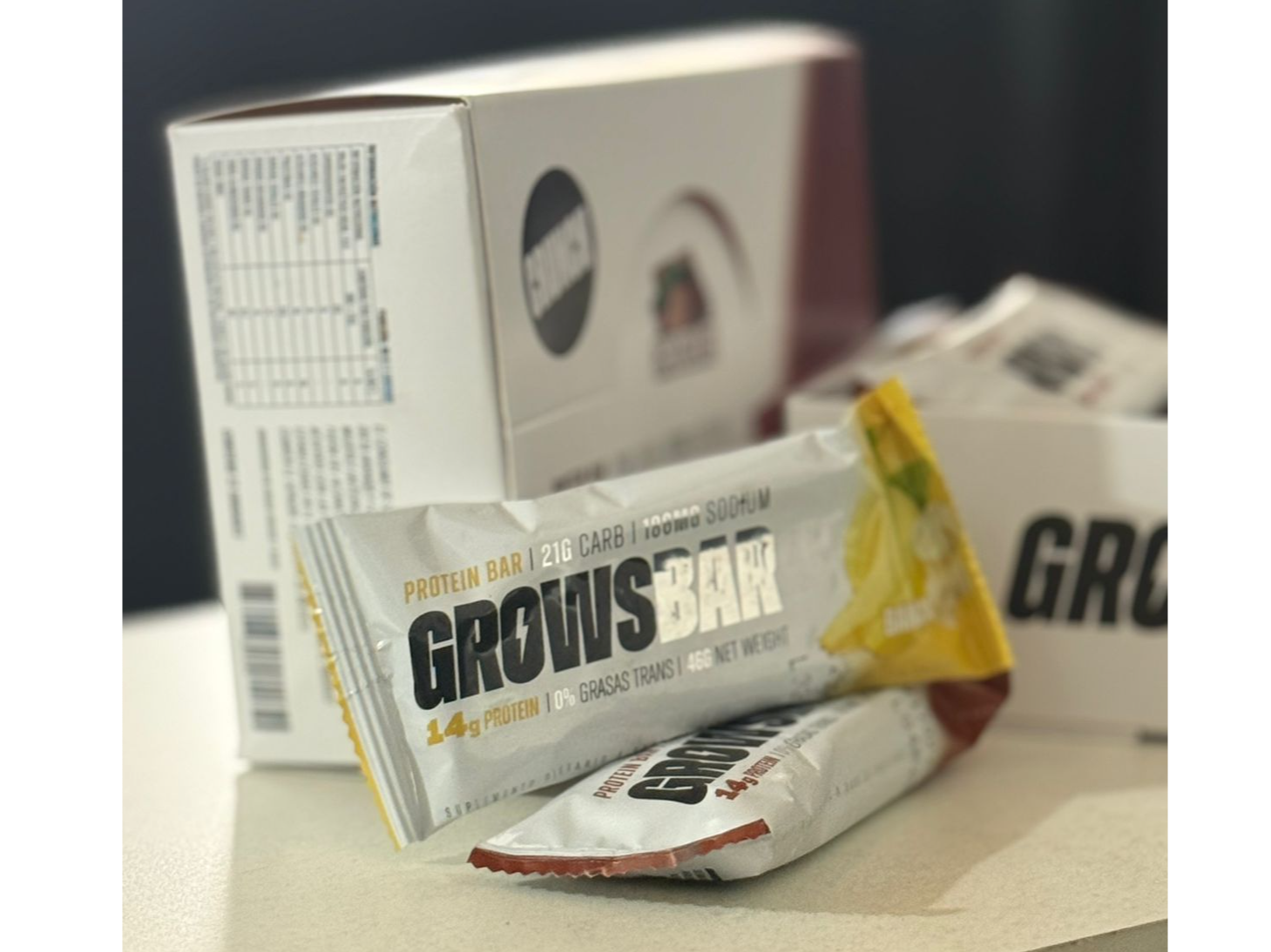 GROWSBAR CRUNCH CAJA X12 UNIDADES