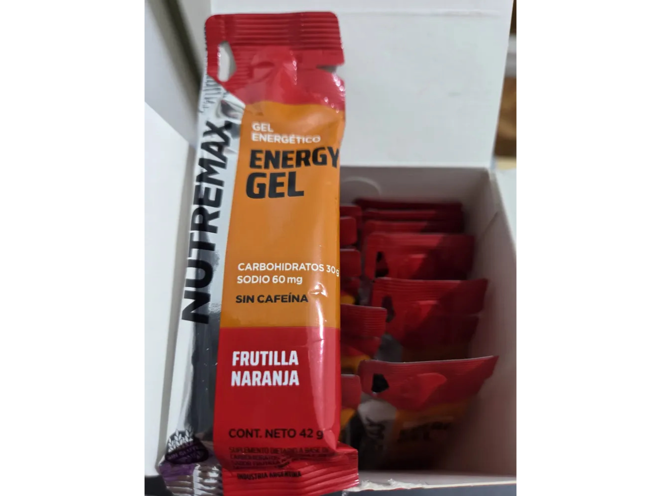 ENERGY GEL SIN CAFEINA