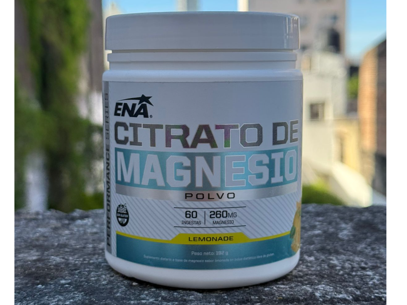 CITRATO DE MAGNESIO 192G - ENA SPORT