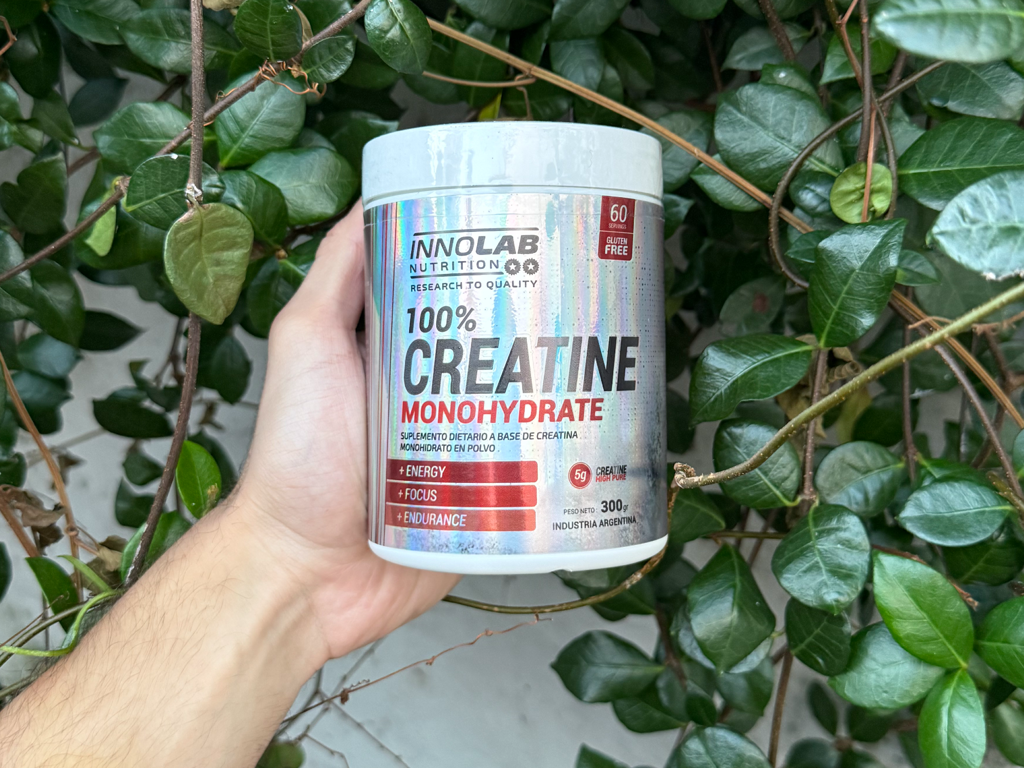 CREATINA MONOHIDRATADA 300G