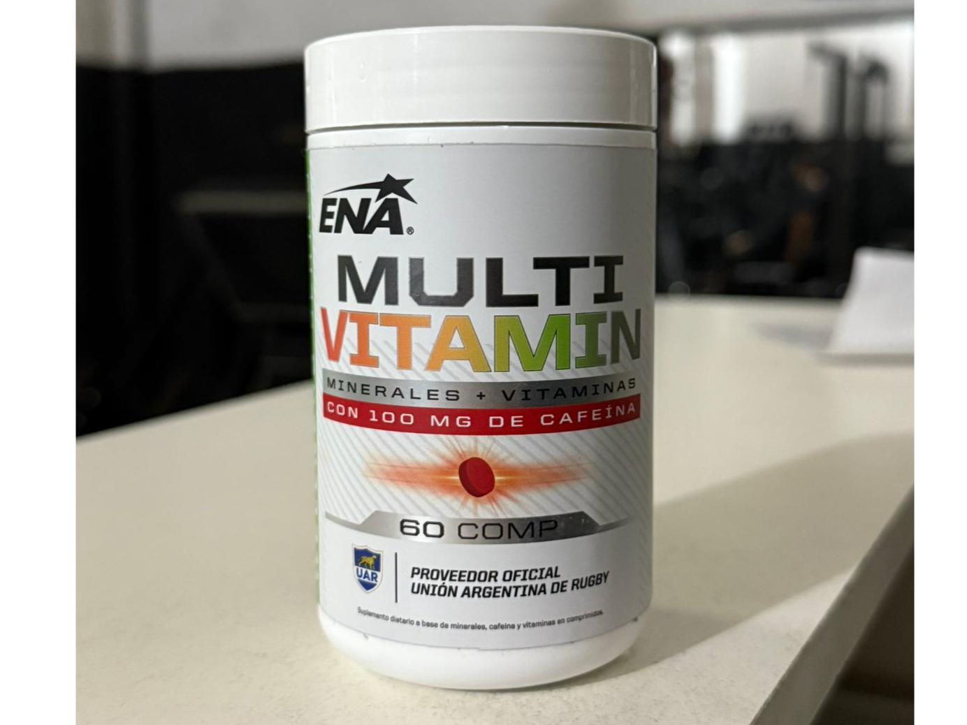 MULTIVITAMIN + CAFEINA - 60 CAPS - ENA SPORT