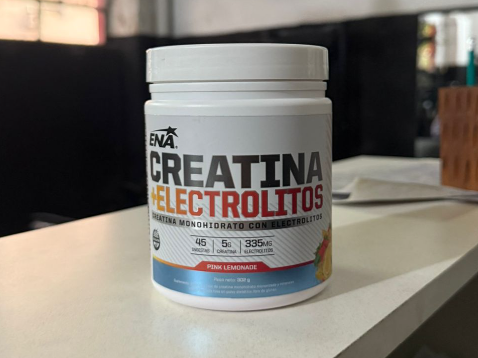 CREATINA + ELECTROLITOS 293G
