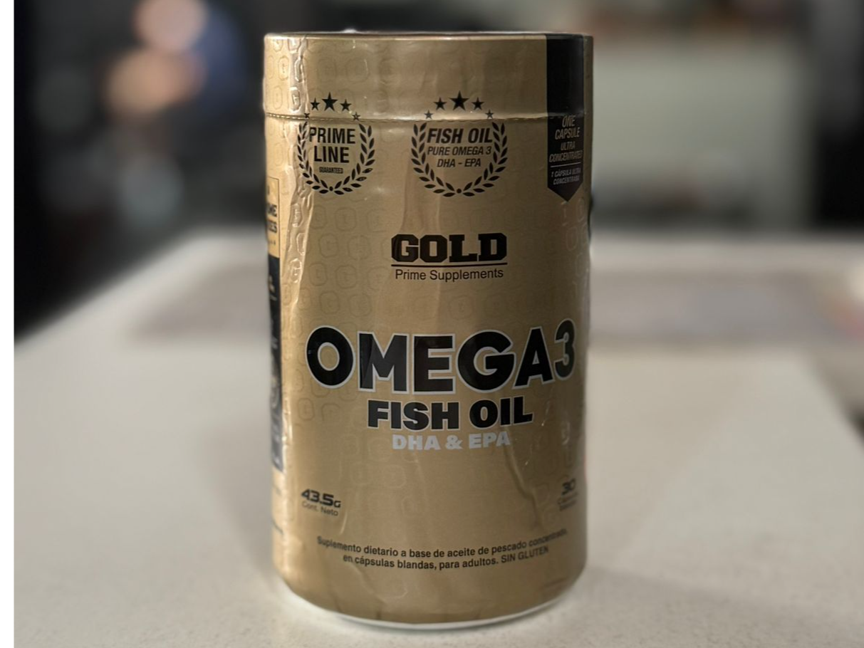 OMEGA 3 FISH OIL - GOLD NUTRITION