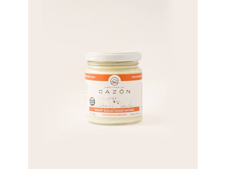 Yogurt entero batido natural deslactosado sin azucar