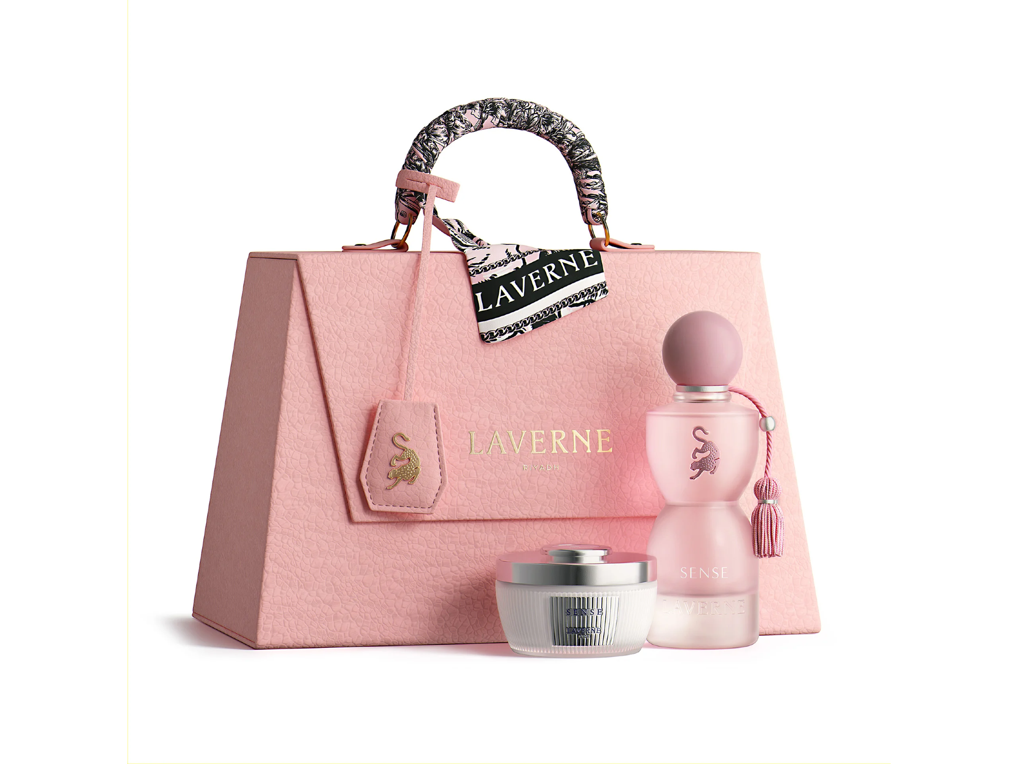 Kit Laverne EDP 75 ml + Polvo Perfumado + Cartera