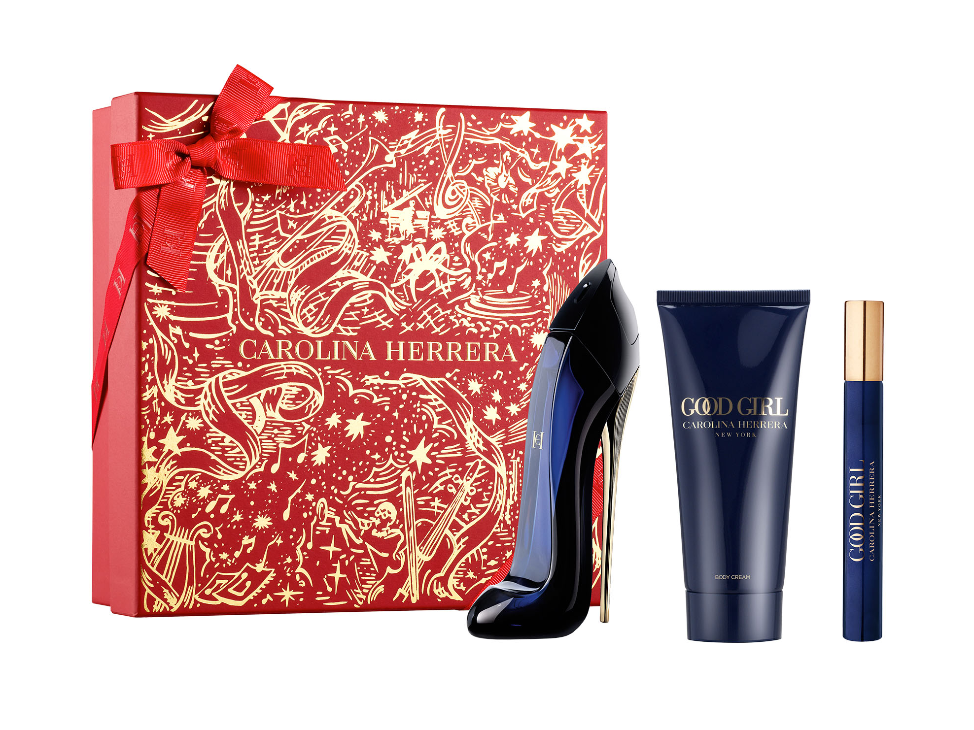 Kit Good Girl Clásico EDP 80ml + EDP 10ml + Body Lotion 100ml