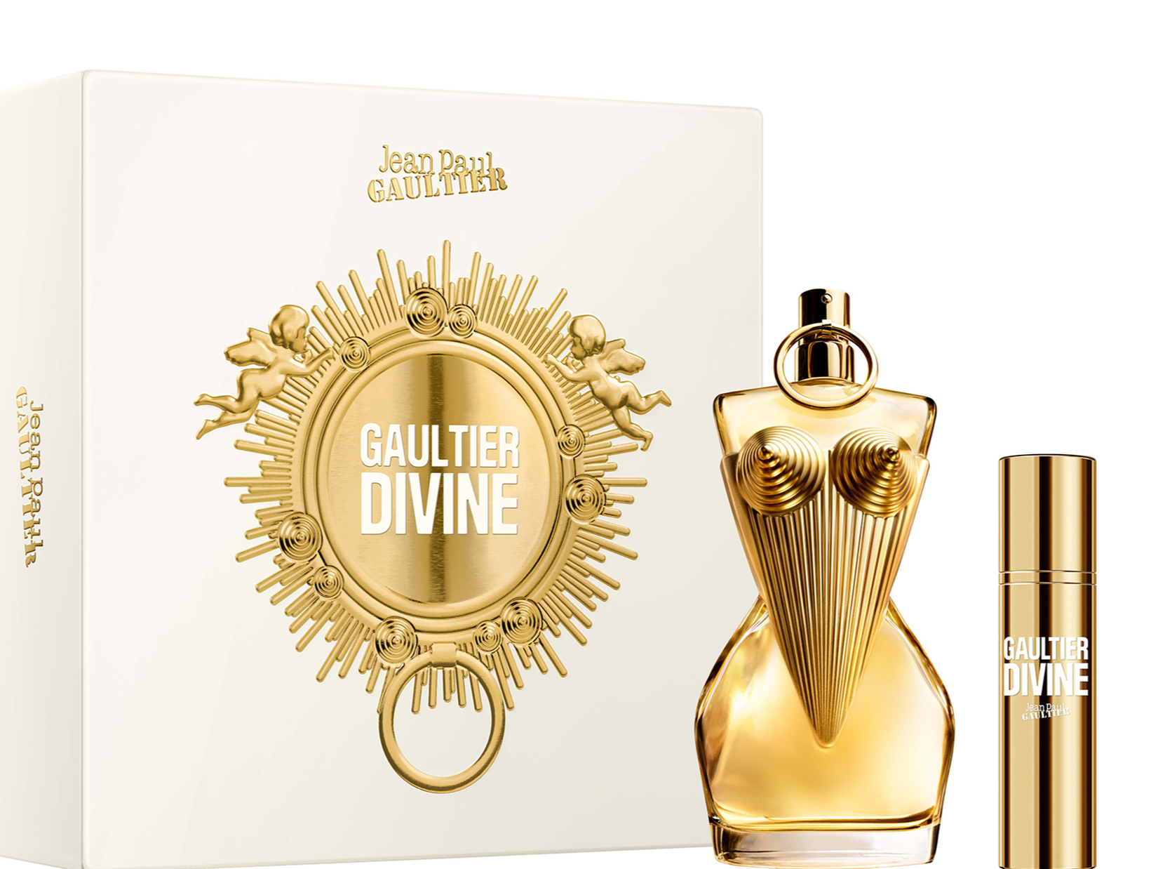 Kit Gaultier Divine  EDP 100 ml + Travel Spray 10 ml