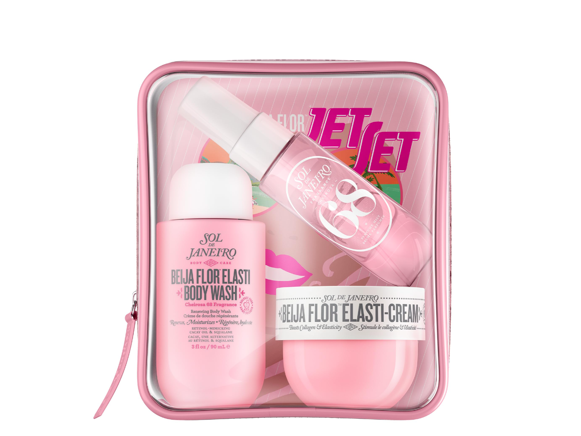 Cheirosa 68 Beija Flor 30 ml + Shower Gel 90 ml + Cream 50 ml