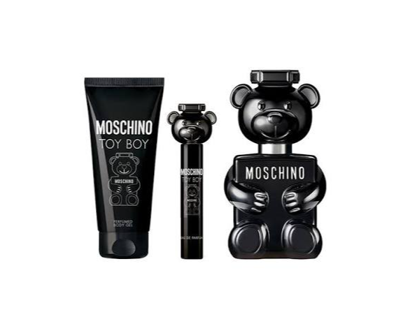 Kit Toy Boy EDP 100 ml + Body Gel 100 ml + EDP 10 ml