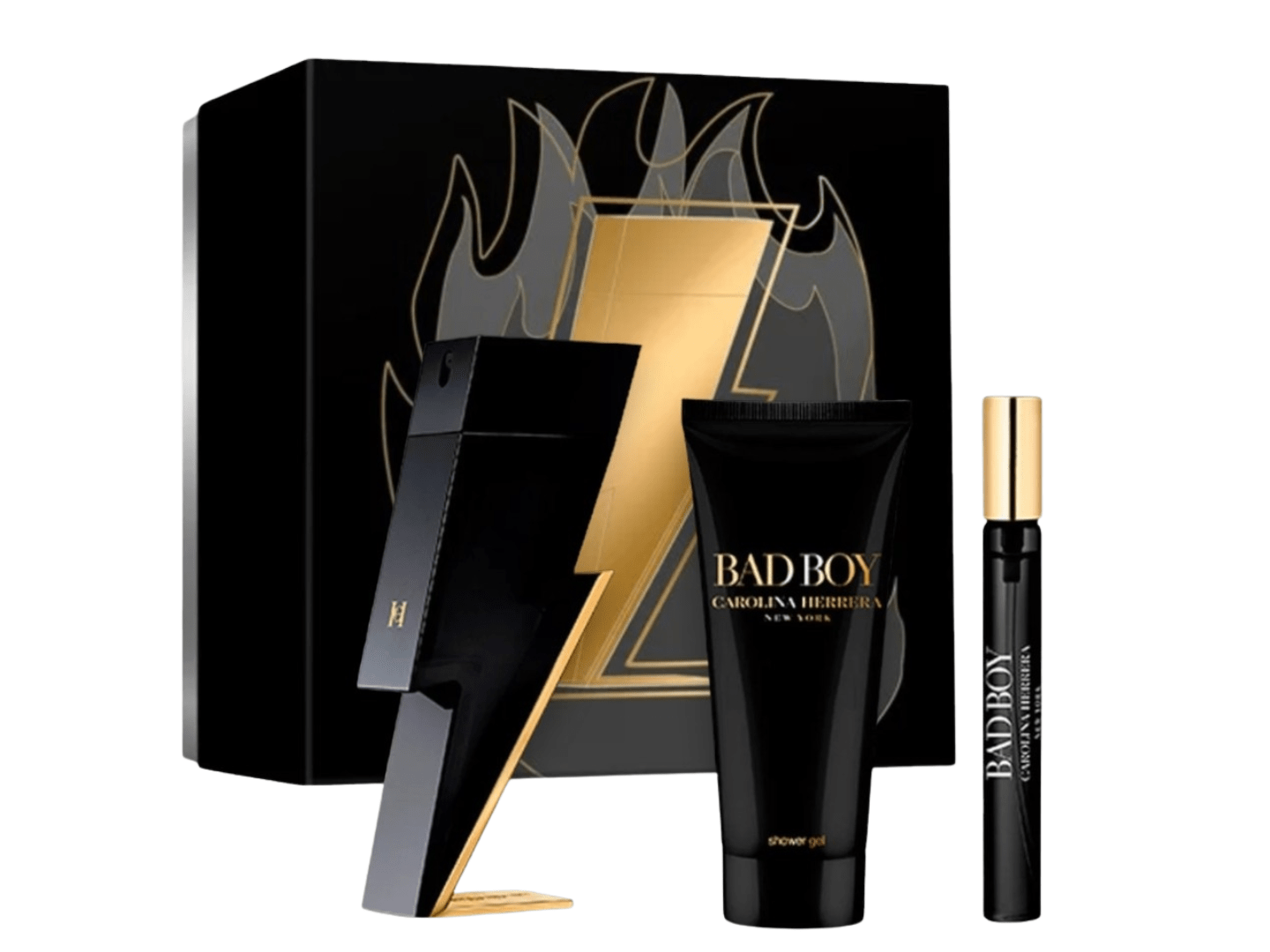 Kit Bad Boy EDT 100ml + EDT10ml + Shower Gel 100ml