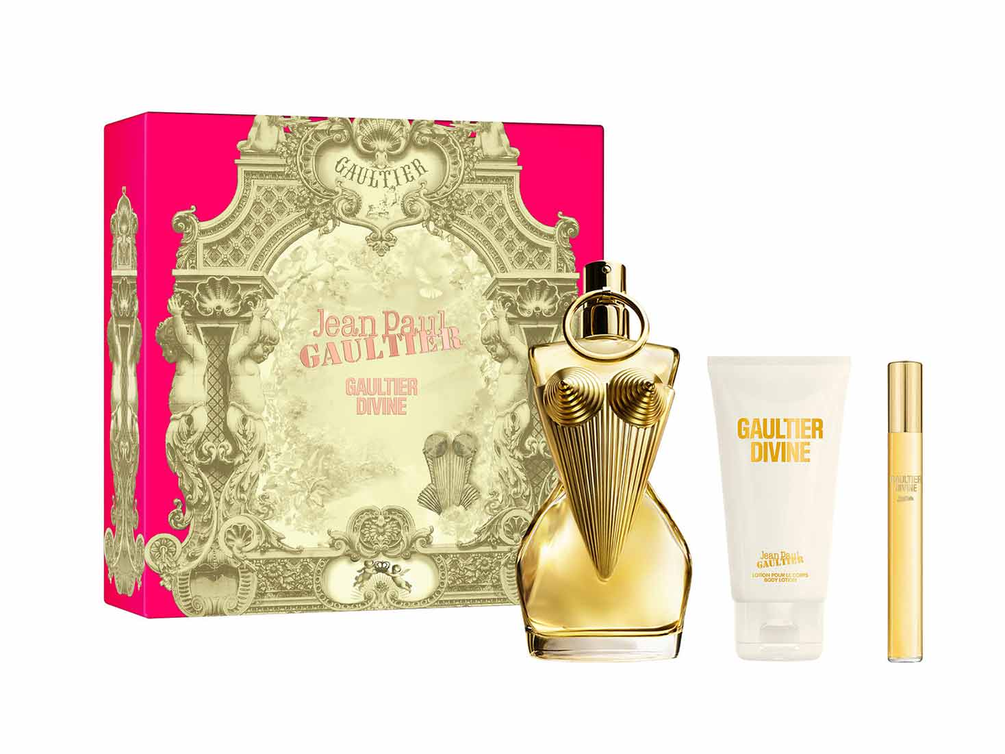 Kit Gaultier Divine EDP 100 ml + EDP 10 ml + Body Lotion 75 ml