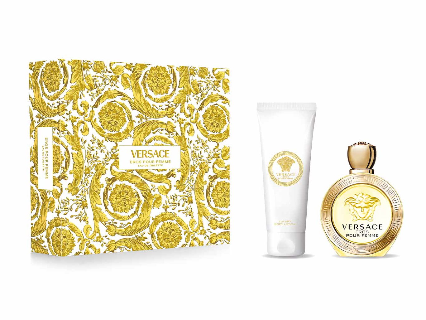 Kit Eros Pour Femme EDT 100 ml + Body Lotion 150 ml