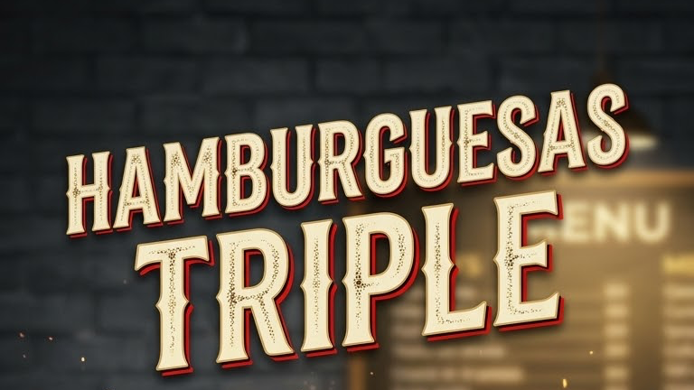 BURGERS TRIPLES 🤩