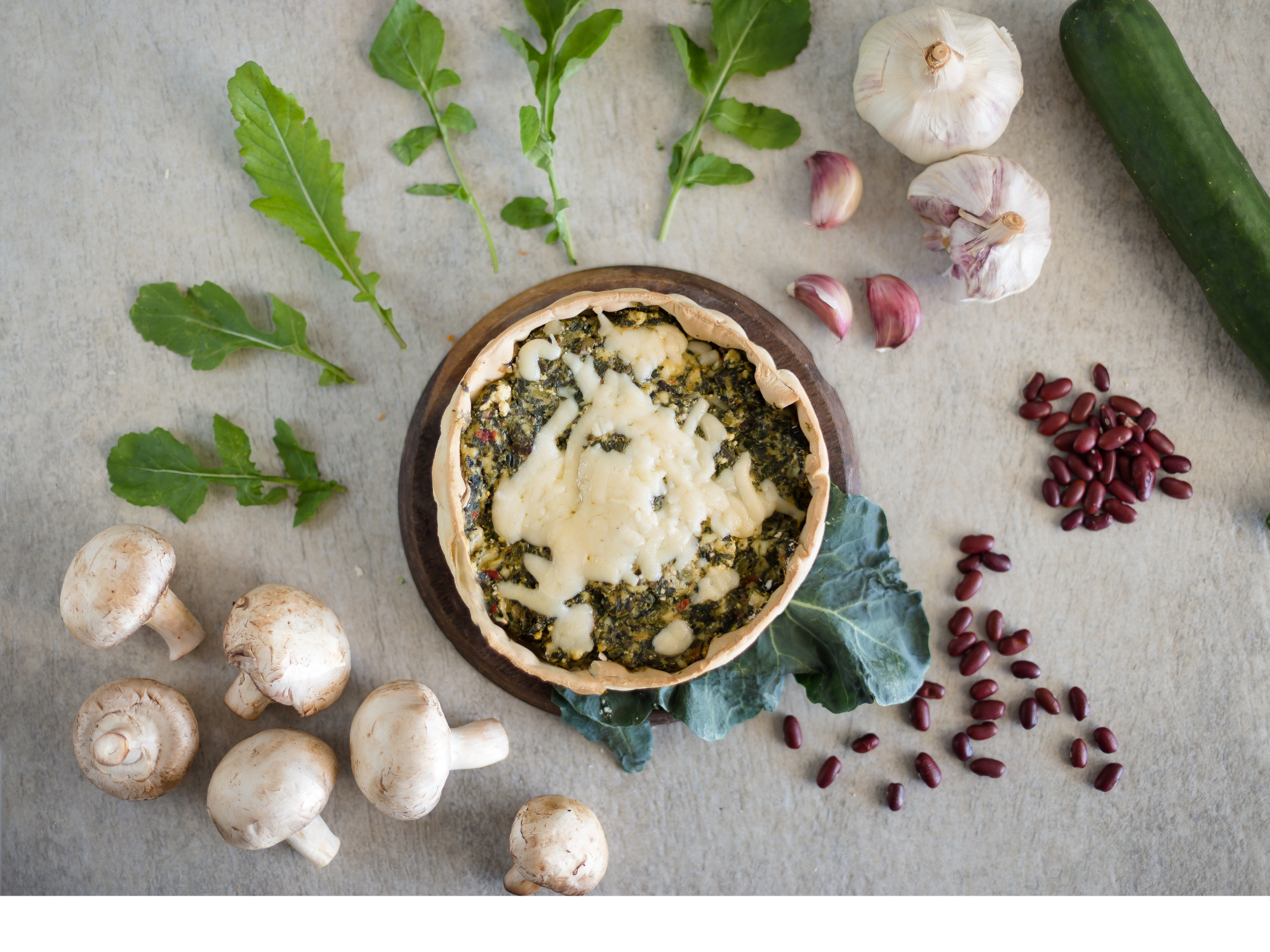 Tarta de espinaca y ricota