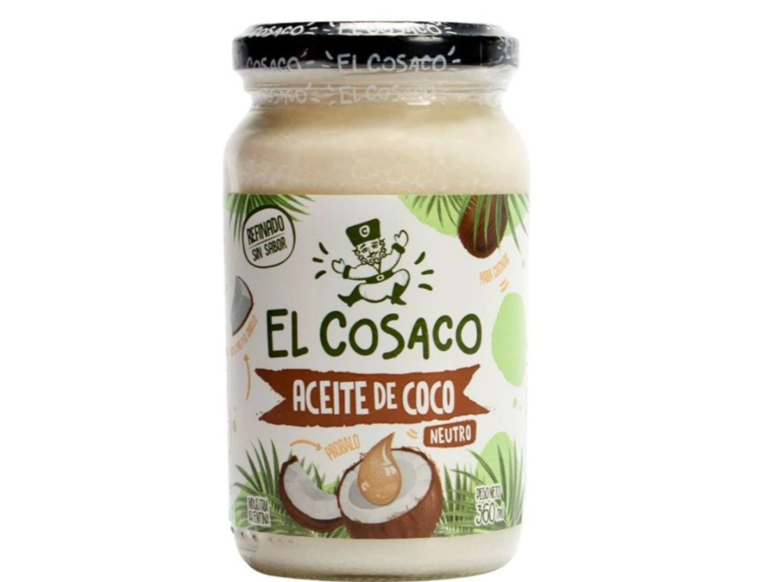 Aceite de coco El Cosaco