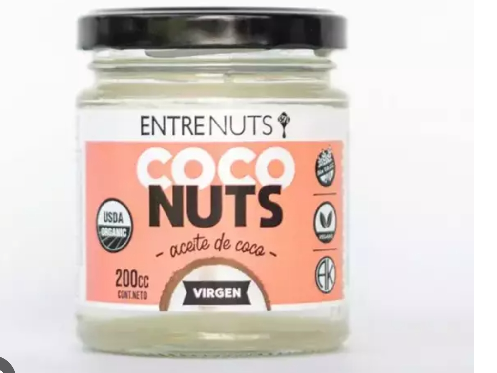 Entrenuts aceite de coco VIRGEN 200cc