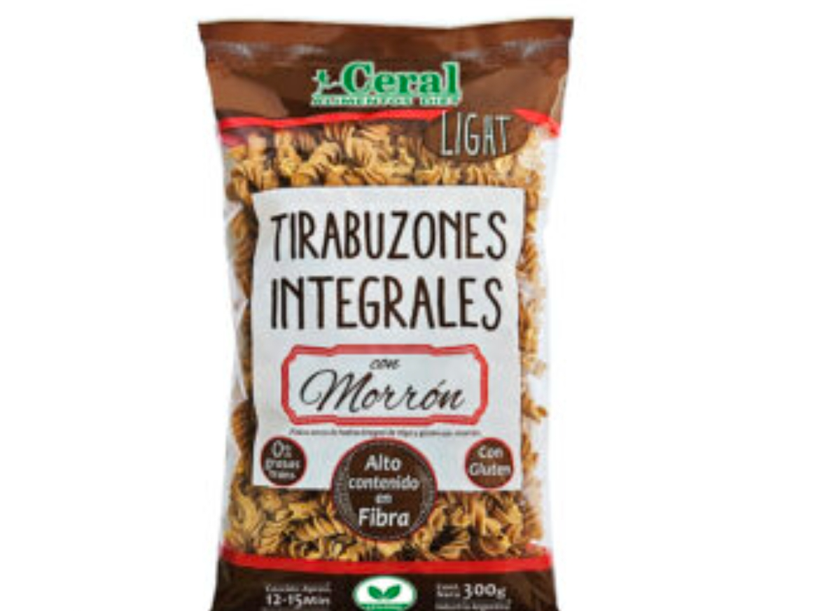 Tirabuzón integrales de morrón